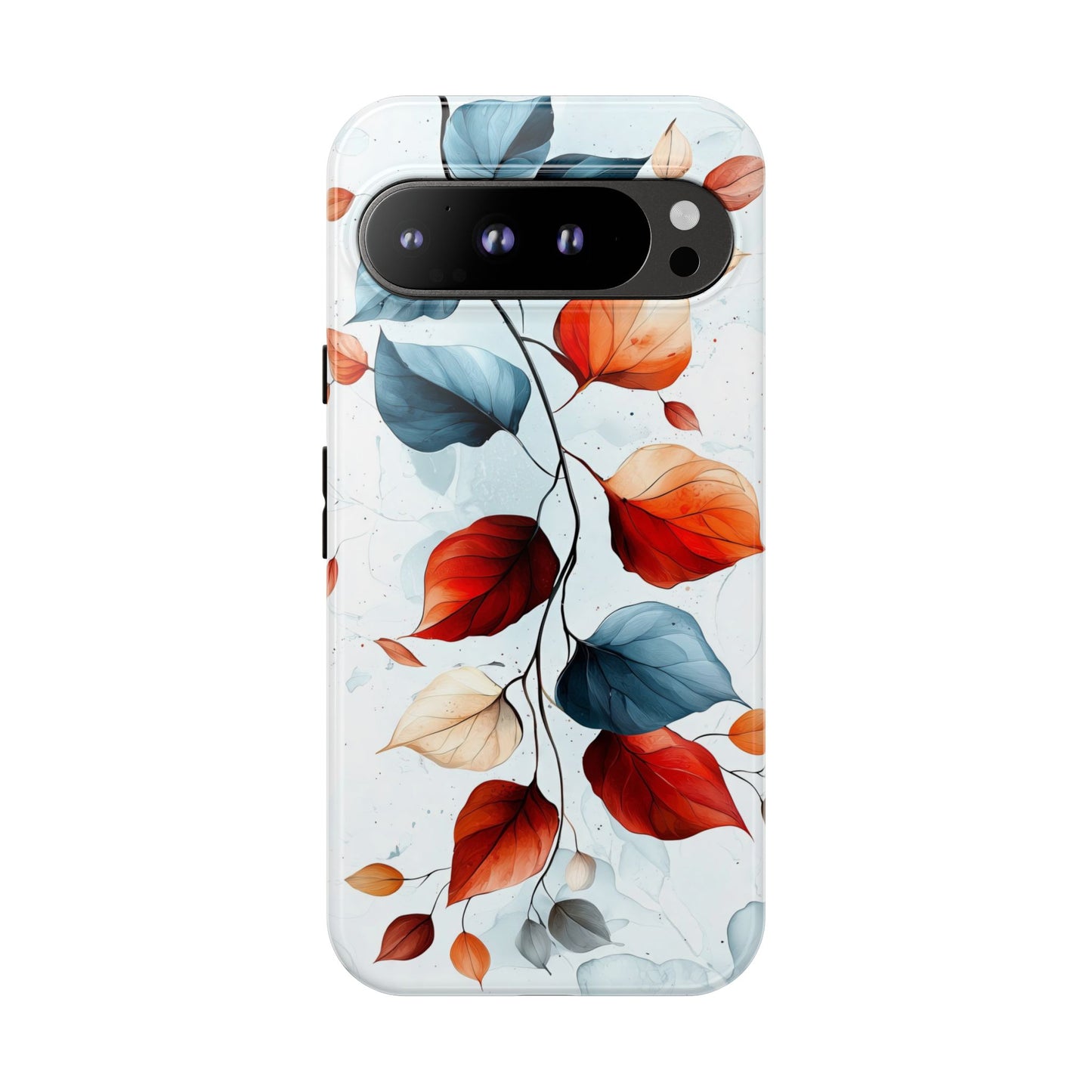 Crimson Drift | Minimalist Botanical Phone Case for iPhone, Pixel & Samsung