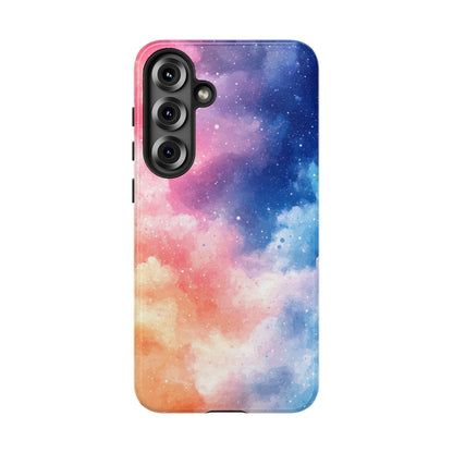 Cosmic Dreamscape – Watercolor Galaxy Phone Case for iPhone, google Pixel & Samsung