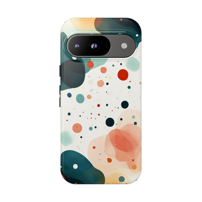 Cosmic Bloom – Abstract Orb Pattern Phone Case – iPhone, Google Pixel, Samsung