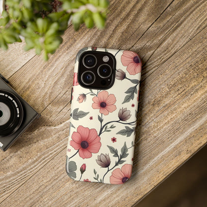 Floral Iphone Case, Botanical Pattern Design