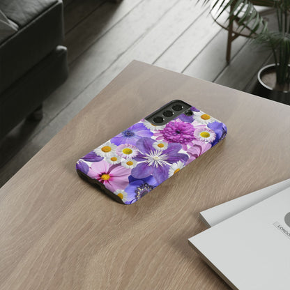 Lavender Blossom Floral Mobile Case