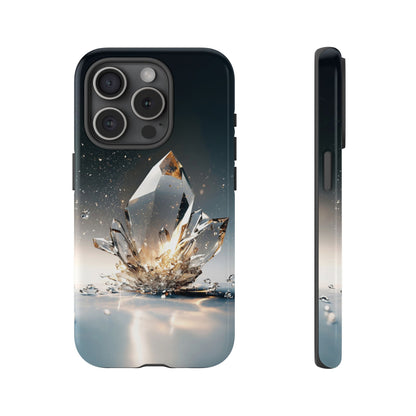 Shattered Crystal Matching Couple Phone Case – Bold & Dazzling for iPhone, Samsung & Google Pixel