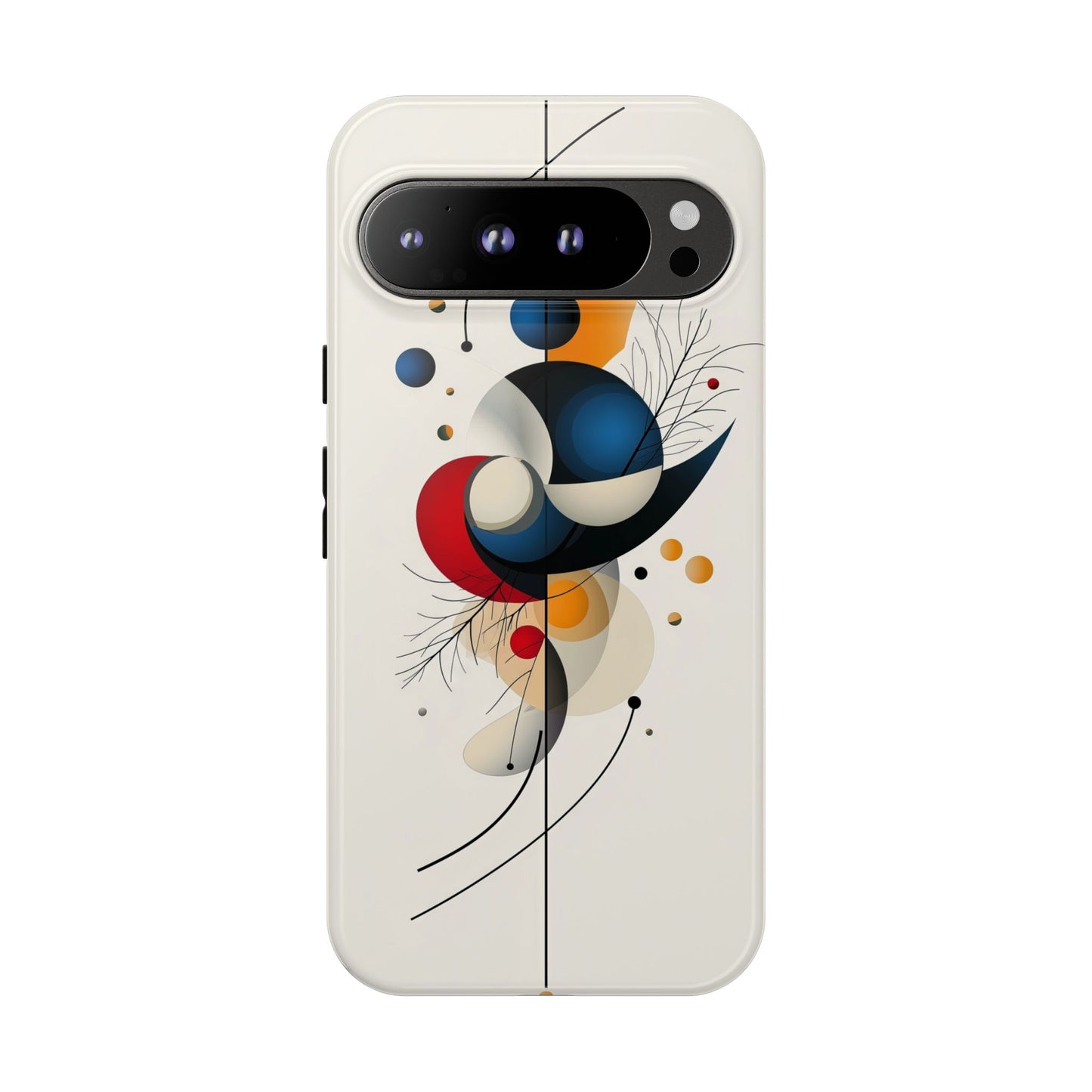 Celestial Balance – Abstract Geometric Phone Case for iPhone, Samsung & Pixel