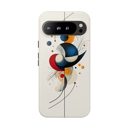 Celestial Balance – Abstract Geometric Phone Case for iPhone, Samsung & Pixel