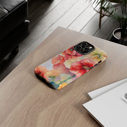 Floral Harmony Watercolor Mobile Case