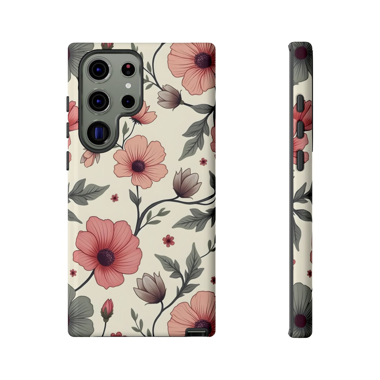 Floral Iphone Case, Botanical Pattern Design