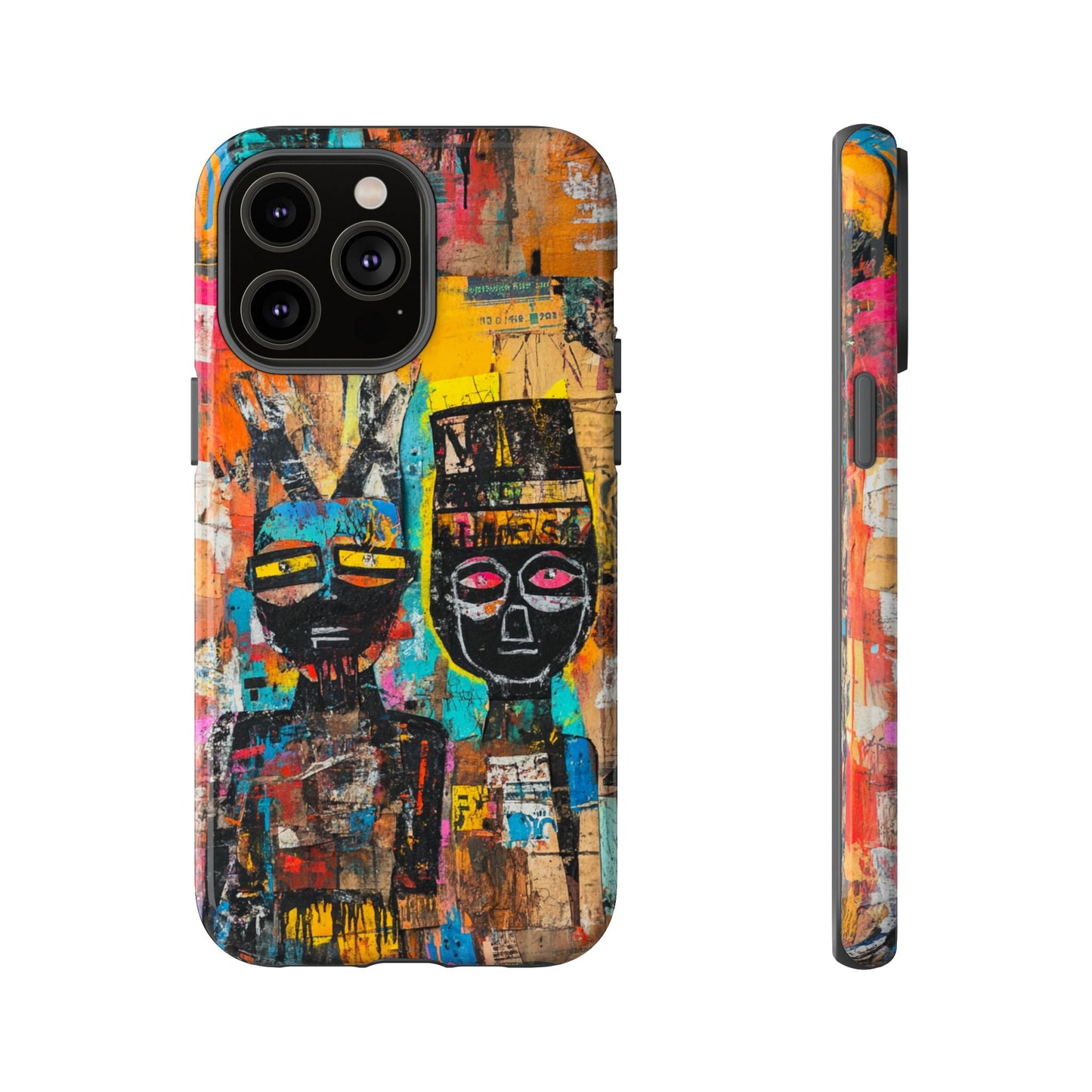 Jean-Michel Basquiat Phone Case – Street Art Phone Cover - iPhone, Samsung & Google Pixel Cover - Artistic Painting Case,  Art Lover Gift