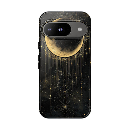 Celestial Glow Boho Moon Phone Case for iPhone, Pixel & Samsung