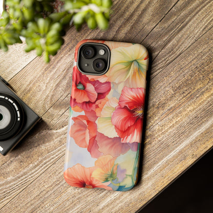Floral Harmony Watercolor Mobile Case