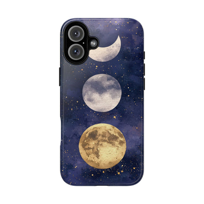 Moon Magic Watercolor Phone Case for iPhone, google Pixel & Samsung