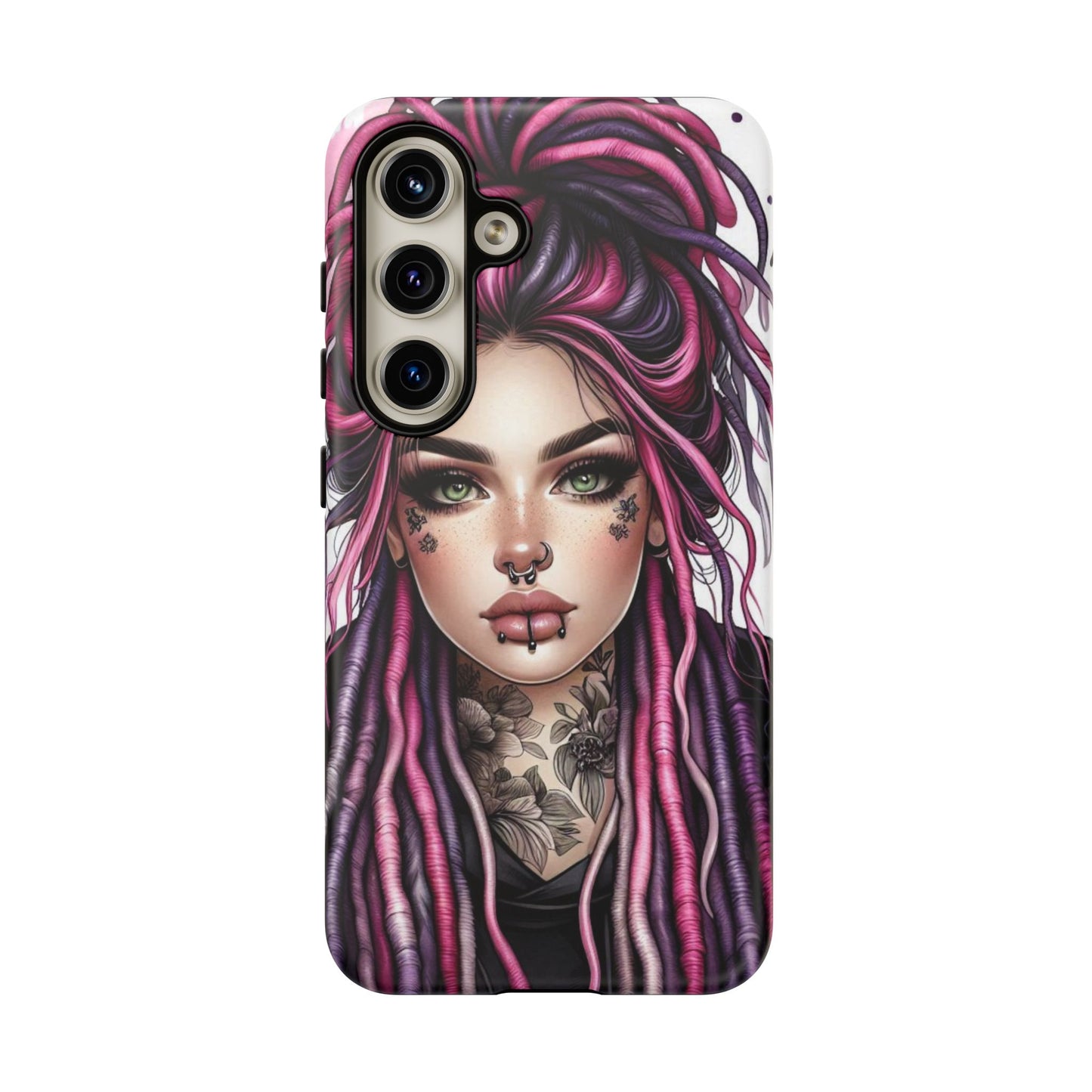 Neon Gothic Beauty Mobile Case