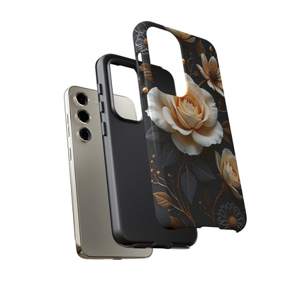 Elegant 3D Floral Design, Botanical Phone Case design for Iphone.