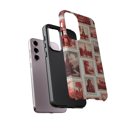 Vintage Postcard Stamps Phone Case