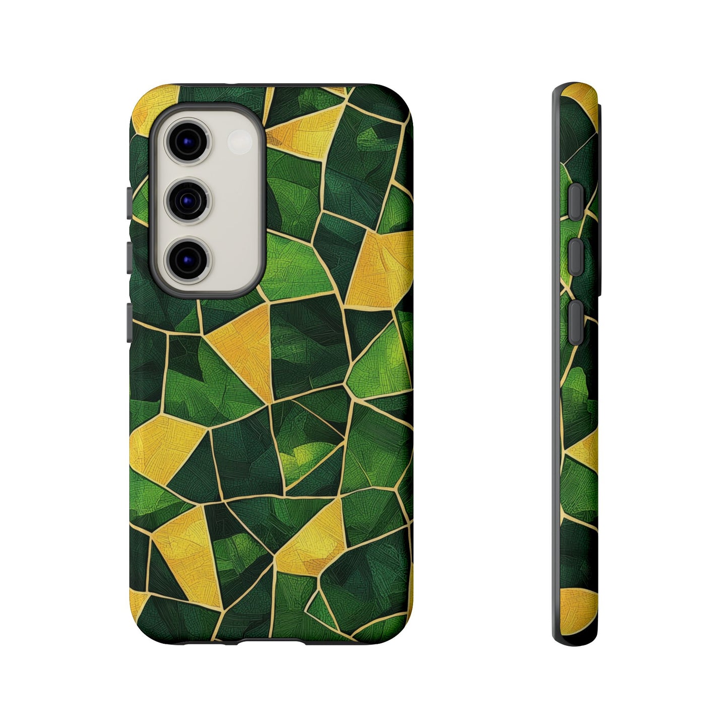 Intricate Turtle Shell Mosaic Phone Case for iPhone, Samsung & Google Pixel