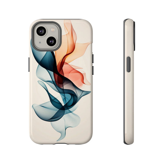 Ethereal Flow – Minimal Abstract Phone Case for iPhone, Google Pixel, Samsung