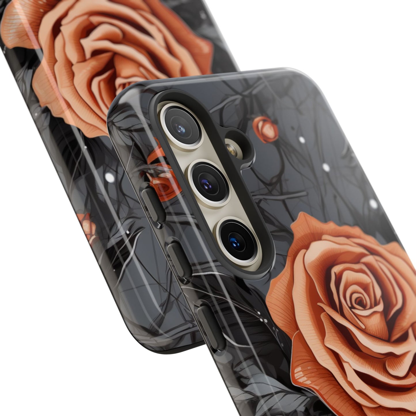 Mystic Noir Rose Mobile Case