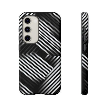 Monochrome Matrix Phone Case for iPhone, Pixel & Samsung