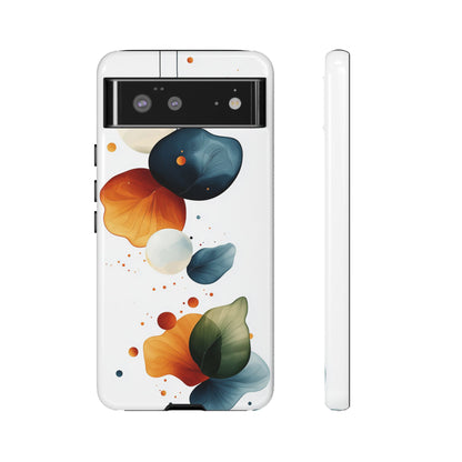 Orbital Bloom – Abstract Nature-Inspired Phone Case for iPhone, Google Pixel, Samsung