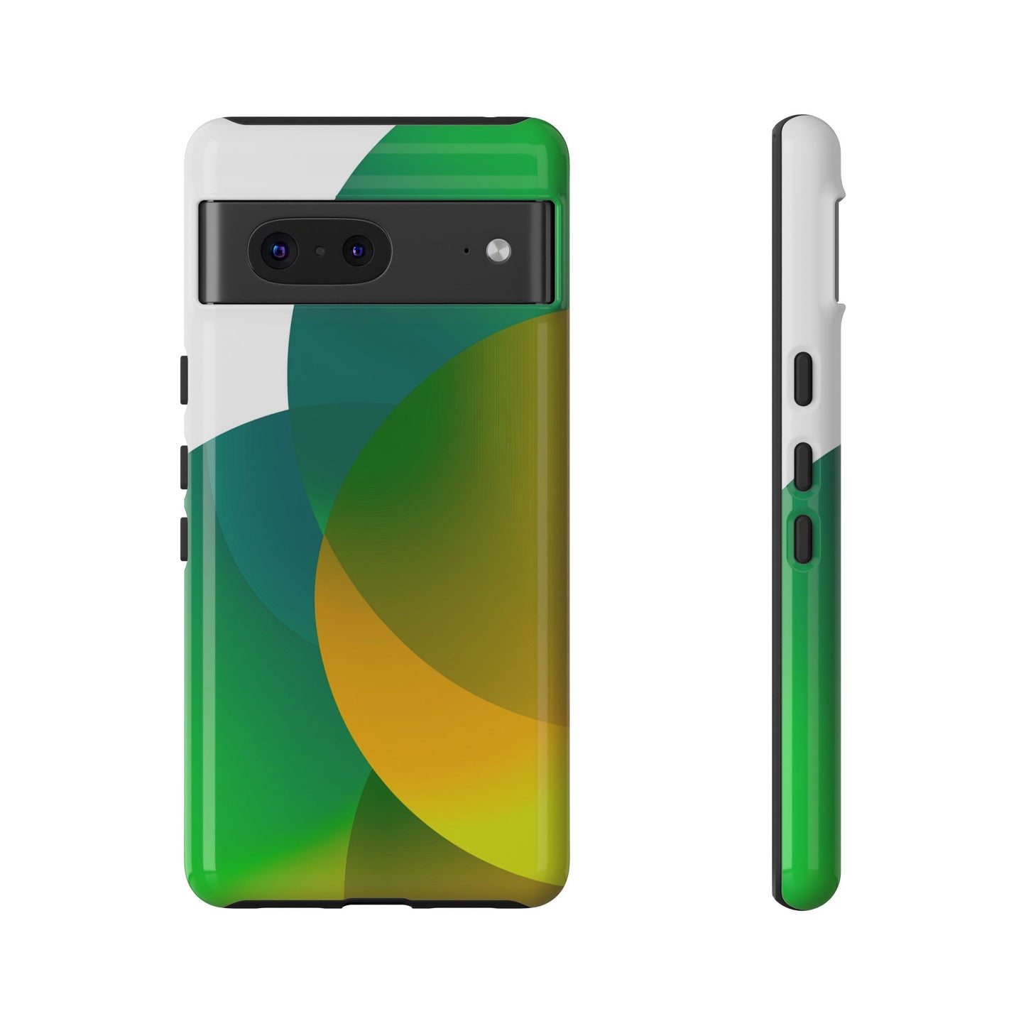 Verdant Bloom – Abstract Gradient Phone Case for iPhone, Samsung & Pixel