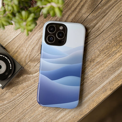 Intricate Abstract Wavy Landscape phone case
