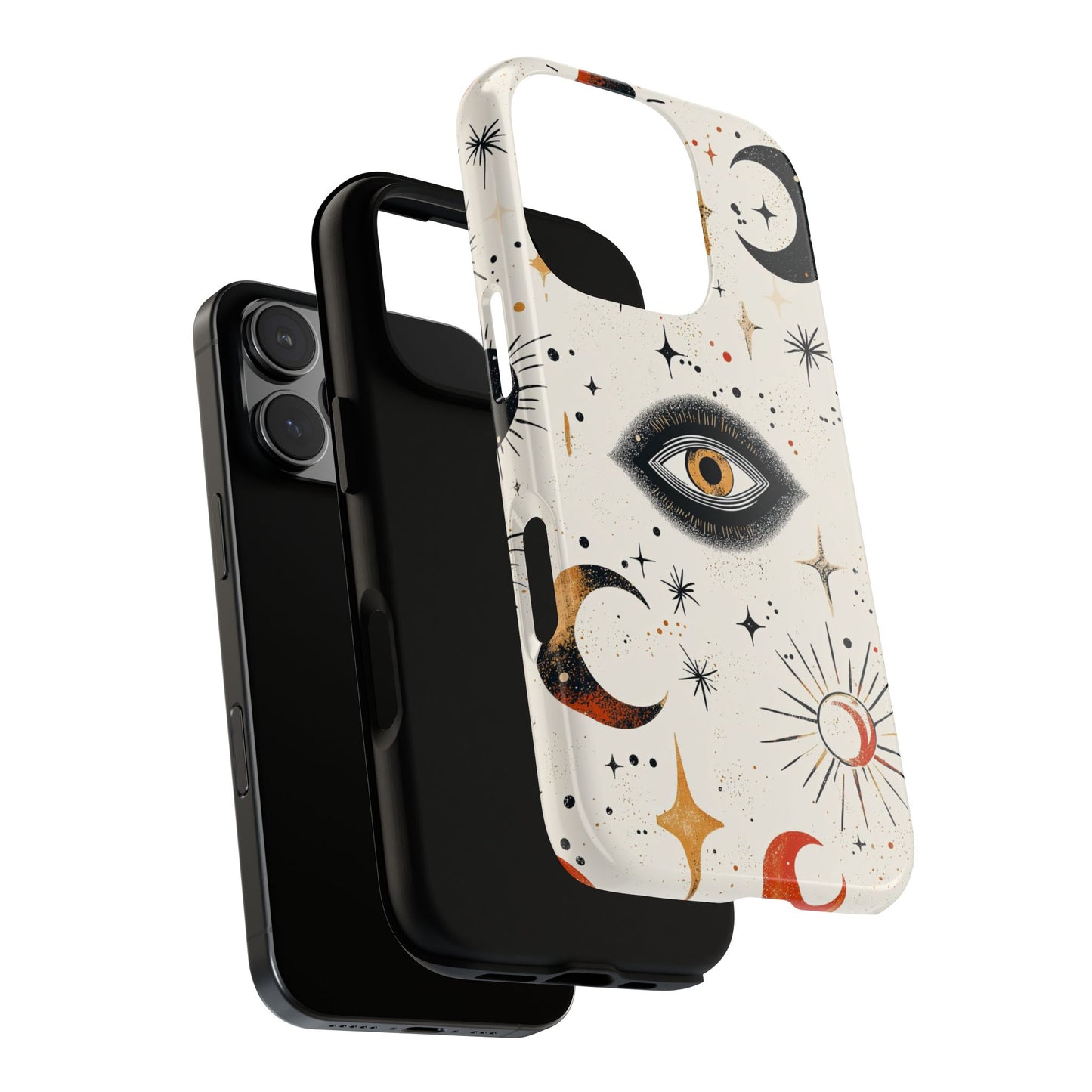 Mystic Moon & Stars Boho Phone Case for iPhone, Pixel & Samsung