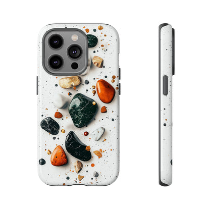 Marble Mosaic Charm – Terrazzo Stone Phone Case for iPhone, google Pixel & Samsung