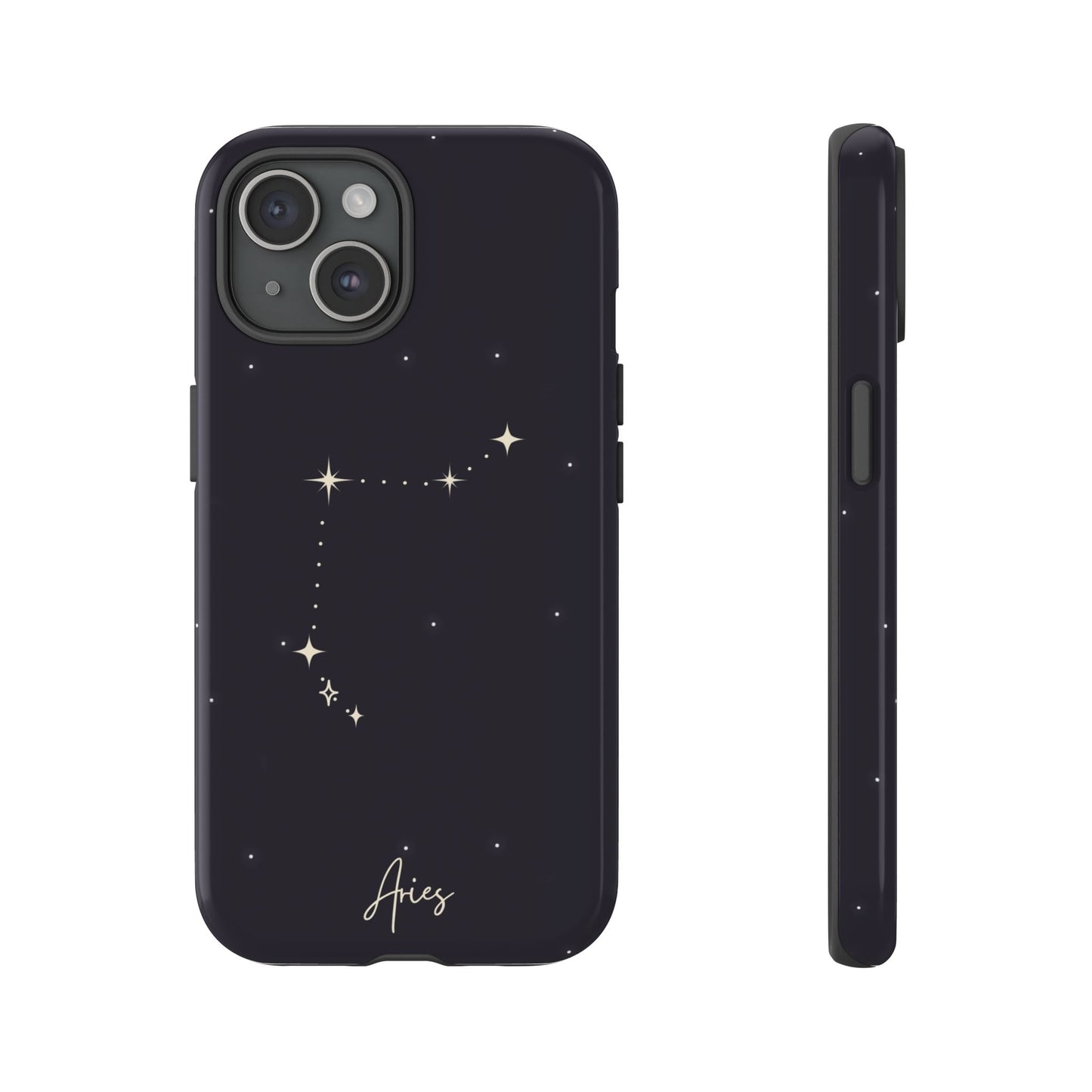 Aries Zodiac Starry Phone Case – Cosmic Style for iPhone, Samsung & Google Pixel