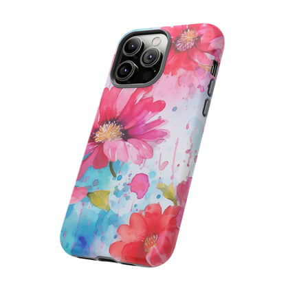 Watercolor Bloom Floral Mobile Case