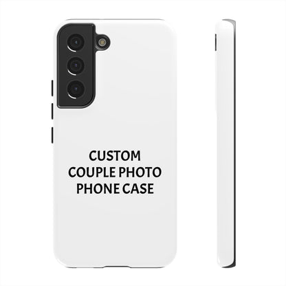 Personalized Custom Couple Photo Phone Case – Add Your Image/Loving Memory – Unique Gift for iPhone, Samsung  & Google Pixel – Protective & Stylish Cover, Couples Gift