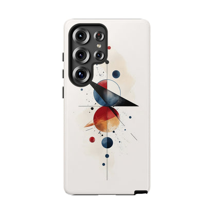 Orbital Drift – Abstract Space Geometry Phone Case for iPhone, Samsung & Pixel