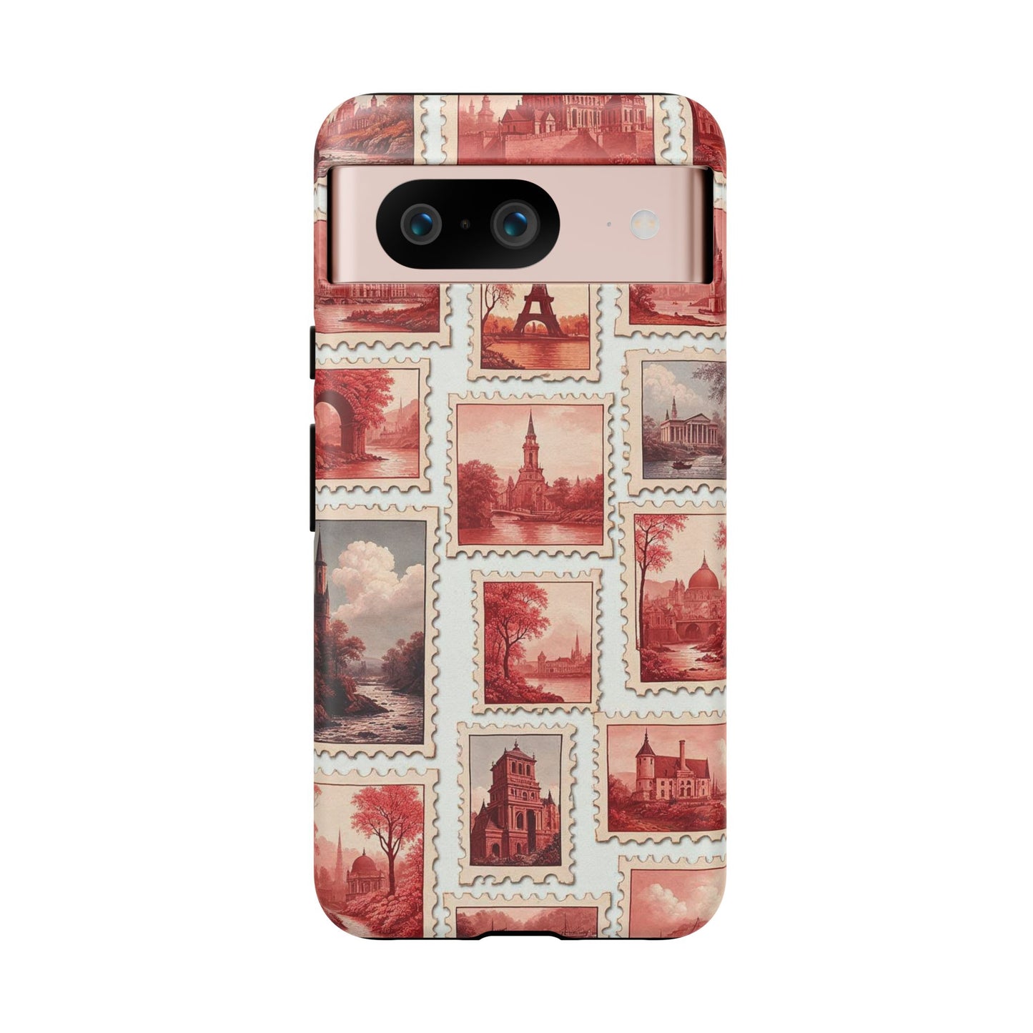 Vintage Postcard Stamps Phone Case