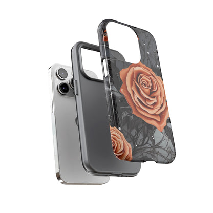 Mystic Noir Rose Mobile Case