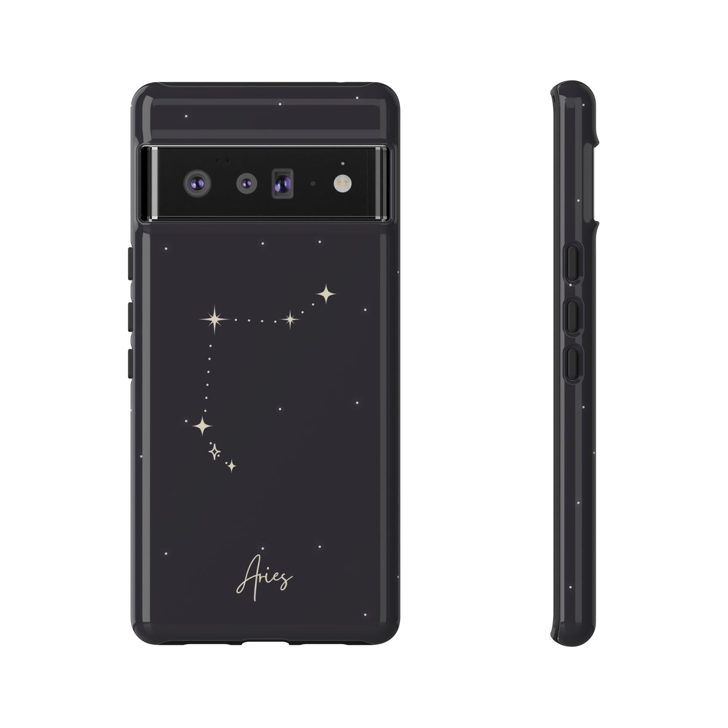 Aries Zodiac Starry Phone Case – Cosmic Style for iPhone, Samsung & Google Pixel