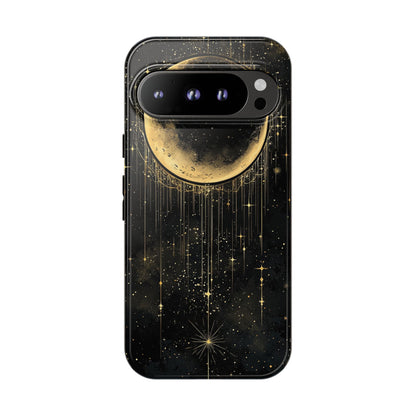 Celestial Glow Boho Moon Phone Case for iPhone, Pixel & Samsung