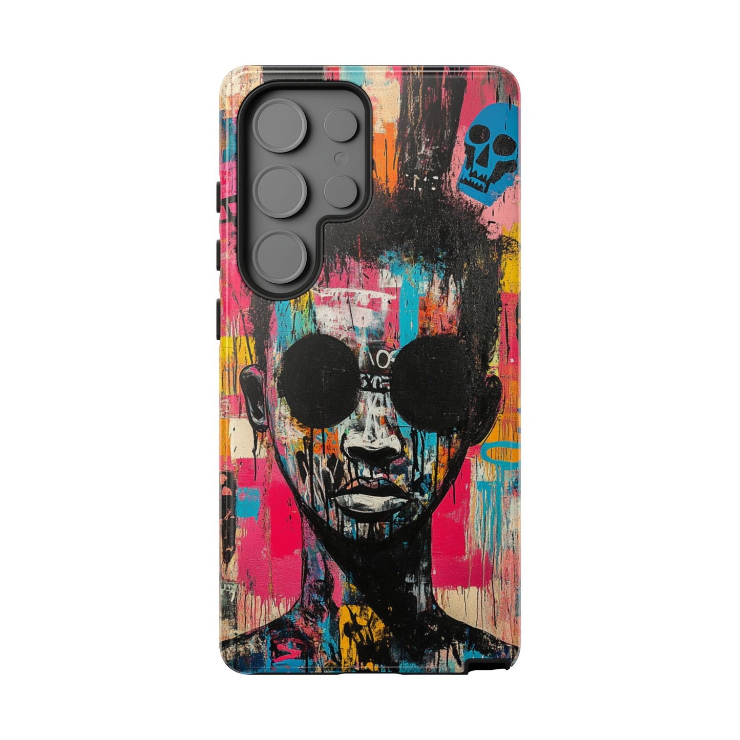 Basquiat Street Art Phone Case – Artistic Phone Protection - iPhone, Samsung & Google Pixel Cover - Artistic Painting Case,  Art Lover Gift