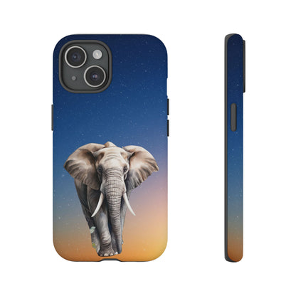Celestial Elephant Mobile Cover – Dreamy Night Sky Aesthetic