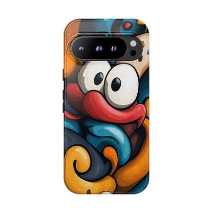 Funky Eyes – Playful Pop Abstract Phone Case for iPhone, Samsung & Pixel