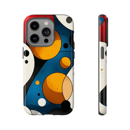 Retro Pop Abstract Terrazzo Phone Case for iPhone, Pixel & Samsung