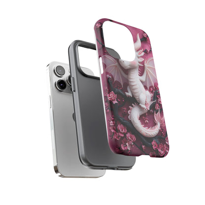 Whimsical 3D Relief Artwork Of A Cute Dragon phone case design