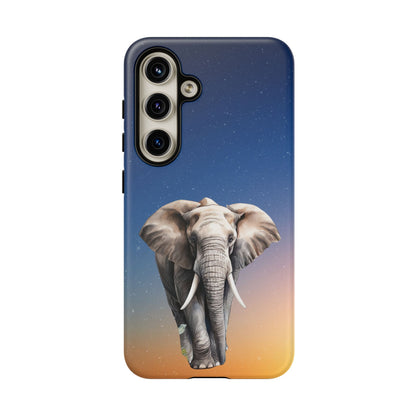 Celestial Elephant Mobile Cover – Dreamy Night Sky Aesthetic