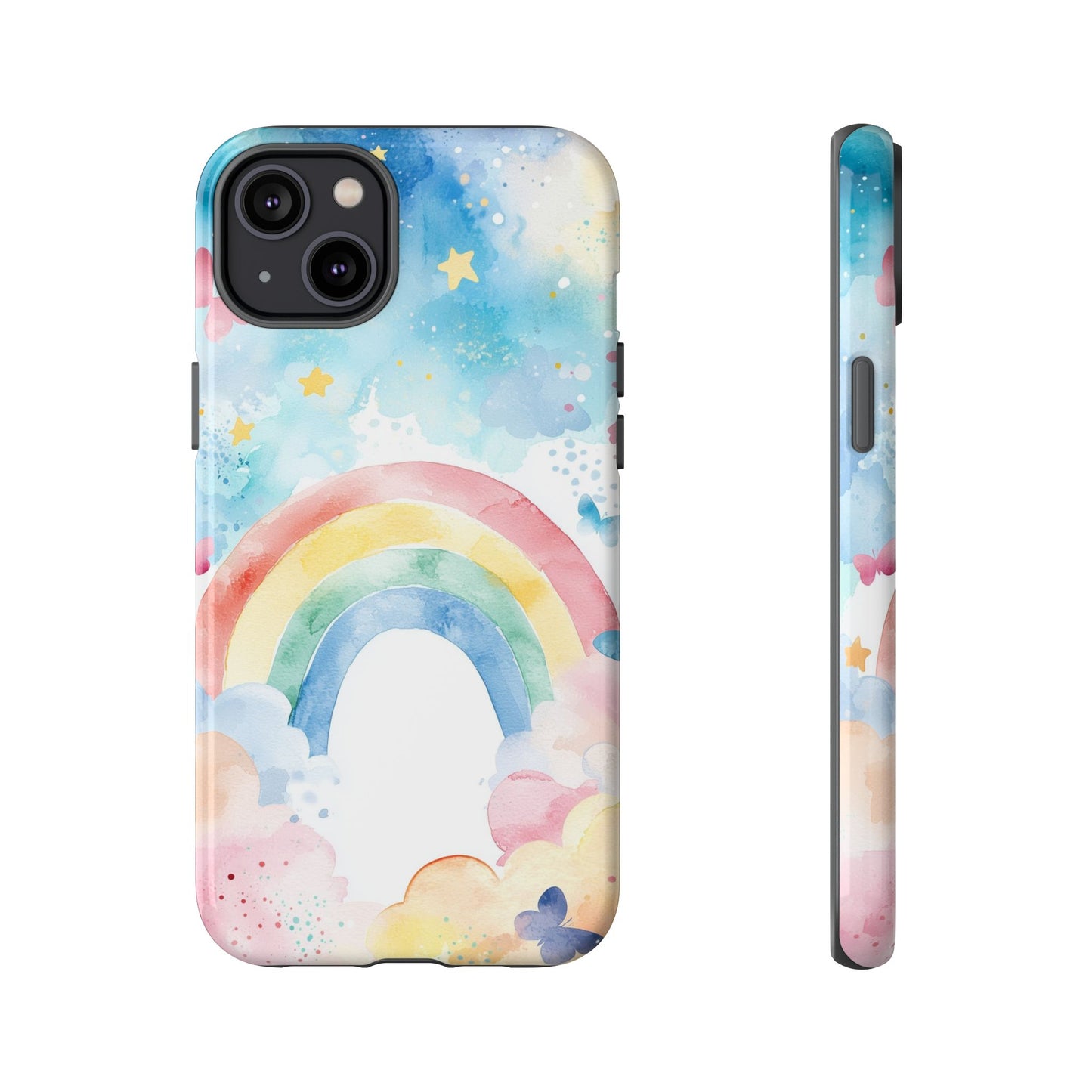 Mystic Splash Rainbow Watercolor Phone Case for iPhone, google Pixel & Samsung