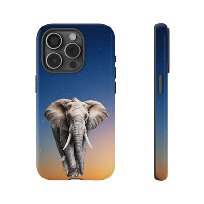 Celestial Elephant Mobile Cover – Dreamy Night Sky Aesthetic