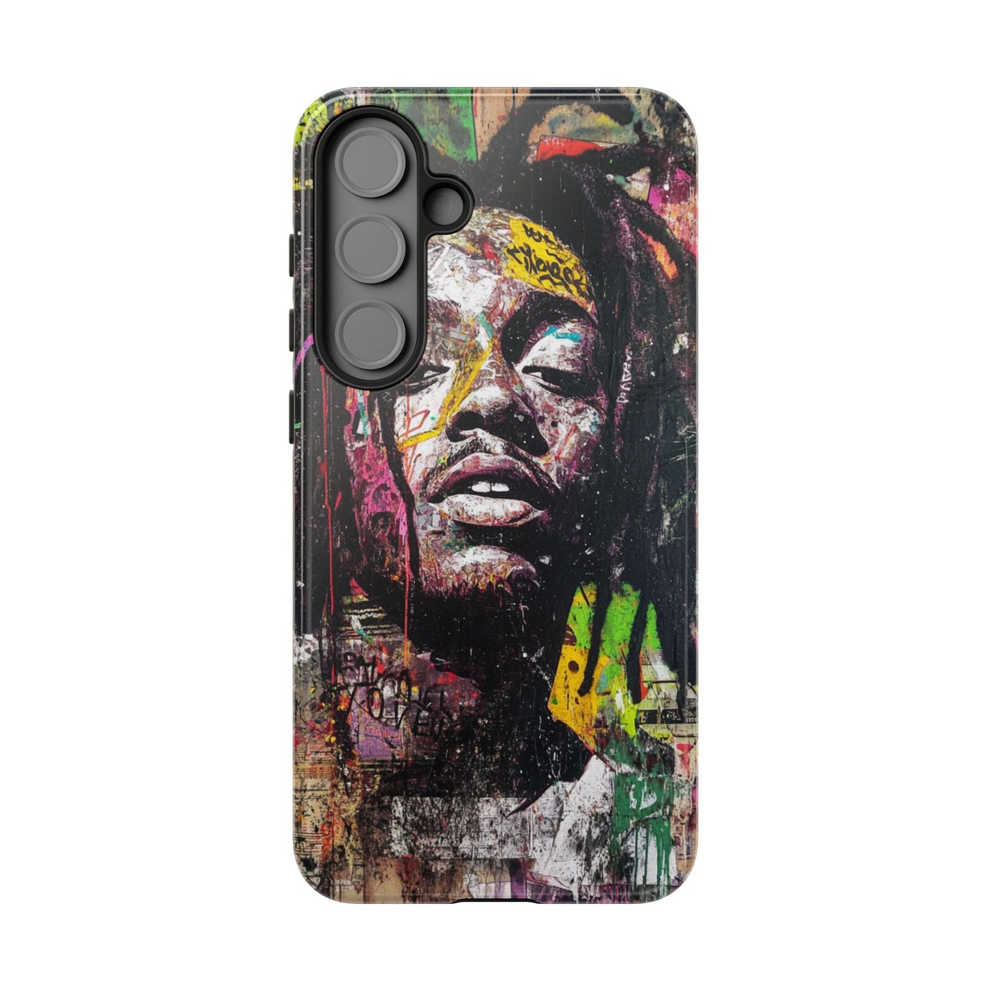 Basquiat Art iPhone Case – Bold, Graffiti-Inspired Street Art Cover - iPhone, Samsung & Google Pixel Cover - Artistic Painting Case, Art Lover Gift