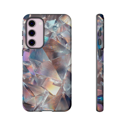 Iridescent Crystal Matching Couple Phone Case – Shimmer & Shine for iPhone, Samsung & Google Pixel