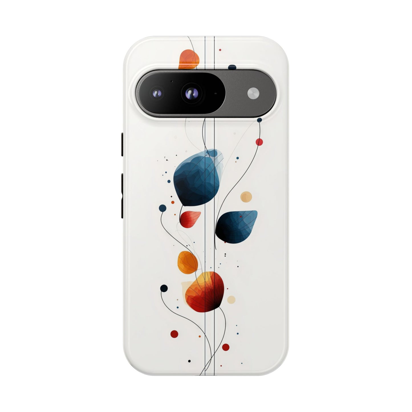 Celestial Dots Abstract Phone Case – Space-Inspired Art for iPhone, Samsung & Pixel
