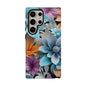 Elegant 3D Floral Bloom Mobile Case – Vivid & Artistic