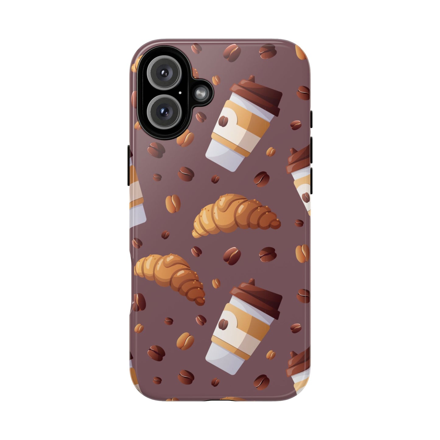 ]Kawaii Food Lover's Phone Case –Coffee Beans Phone Cover for iPhone, Google Pixel, Samsung