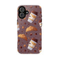 ]Kawaii Food Lover's Phone Case –Coffee Beans Phone Cover for iPhone, Google Pixel, Samsung