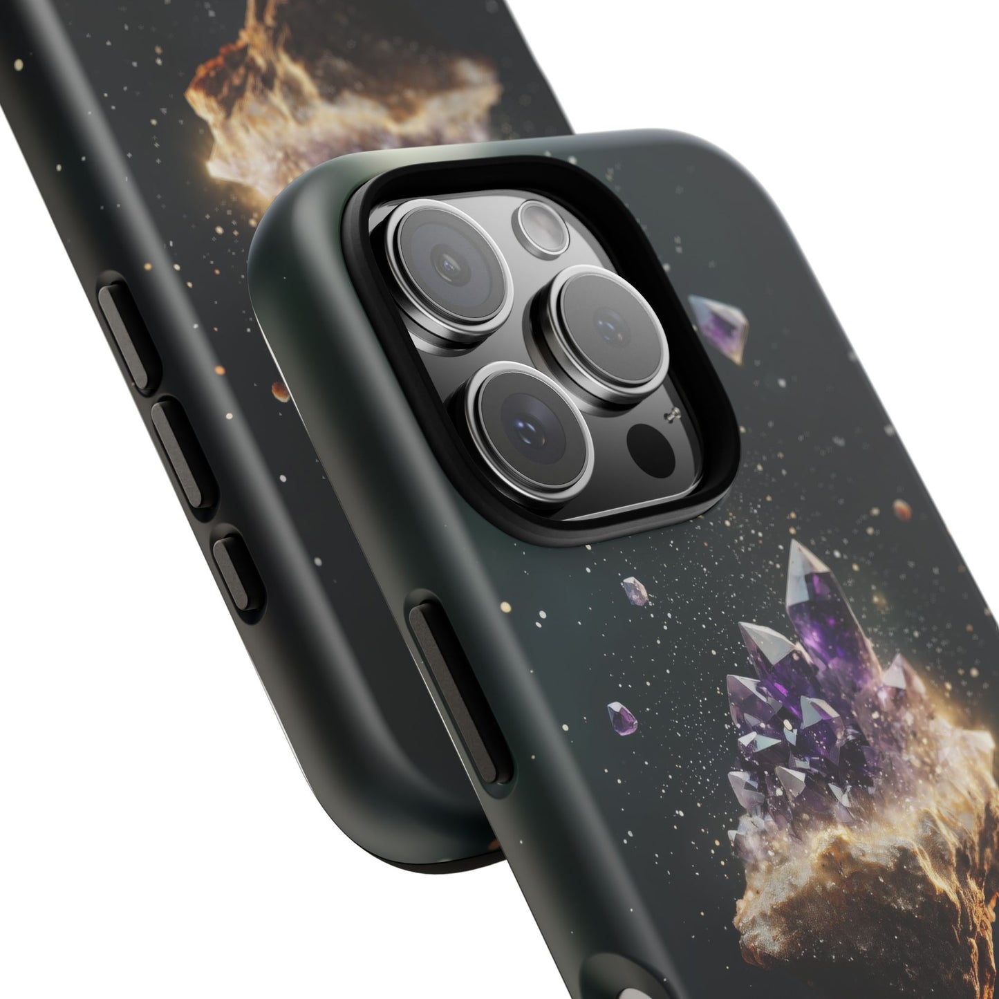 Mystic Amethyst Stones Phone Case for iPhone, Samsung & Google Pixel