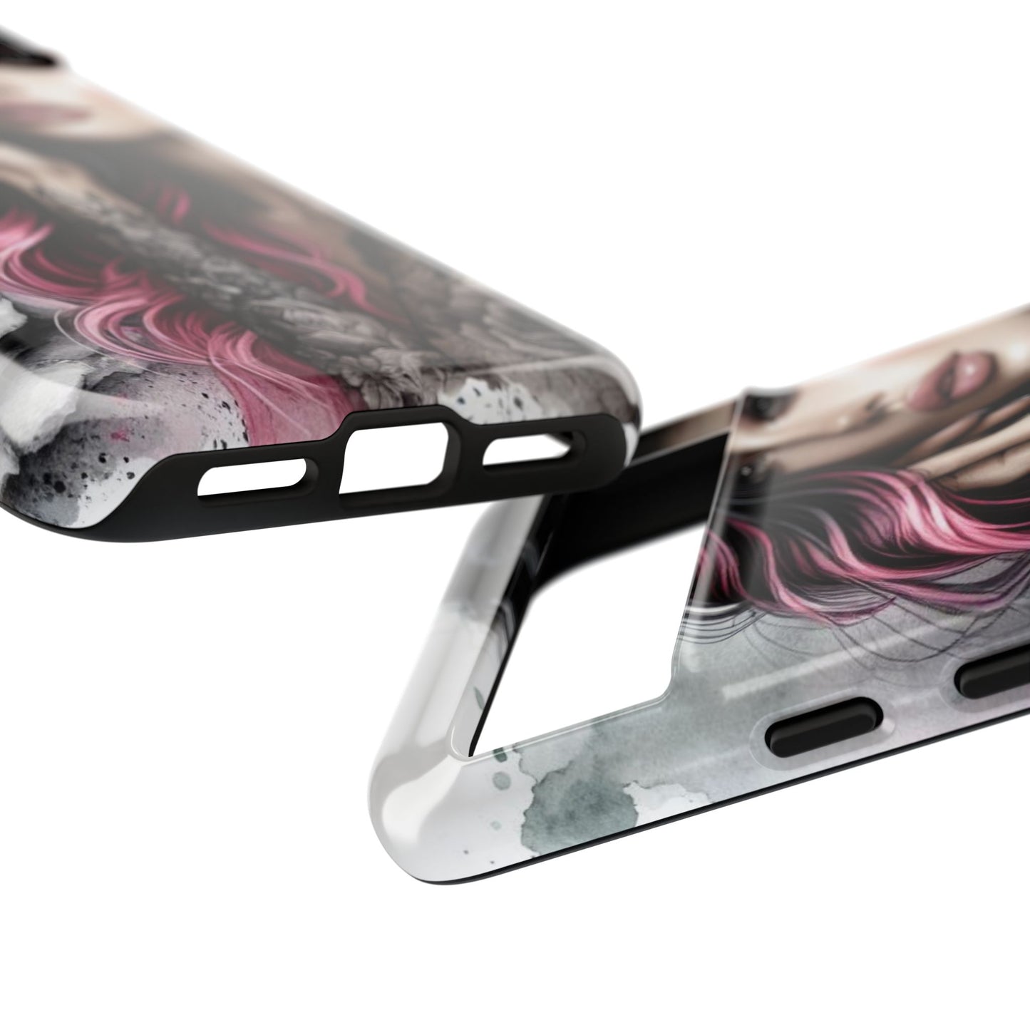Tattooed Elegance – Gothic Art Mobile Cover